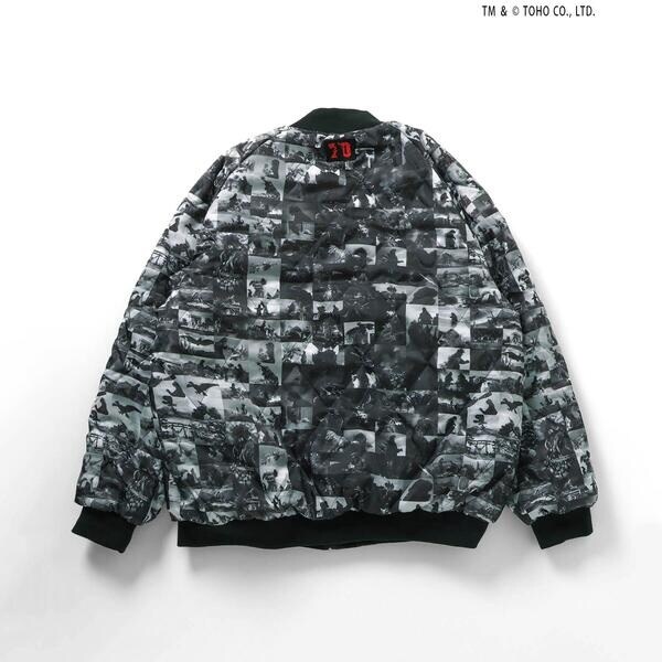 ゴジラ】 蓄光刺繍リバーシブルスカジャン（大人） | ブリーズ(BREEZE