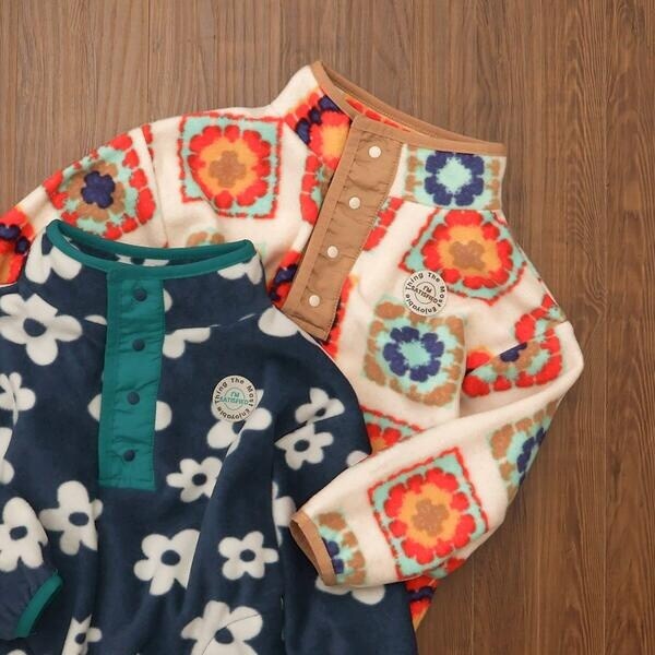 2色2柄フリーススナッププルオーバー | ブリーズ(BREEZE) | マルイ