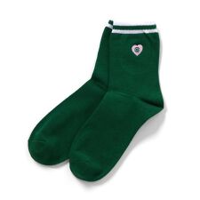 【抗菌防臭】ハートロゴクルーソックス
