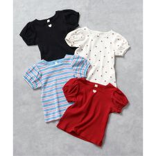 WEB限定 スクエアネックパフスリーブTシャツ | アプレ レ クール(apres les cours)