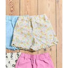 水陸両用フリルショートパンツ  ショート丈_撥水加工