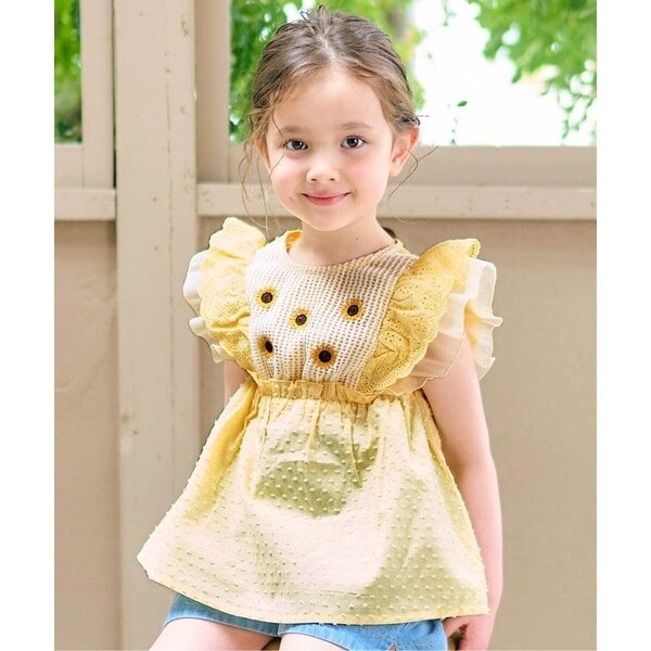 【新品】petit mainプティマイン　なりきりカットチュニック　アナ 120 プティマイン アナ なりきりカットチュニック プリンセス 120