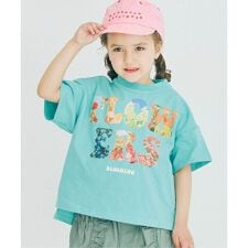 FLOWERSフォトプリントTシャツ