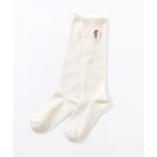 ワンポイントハイソックス