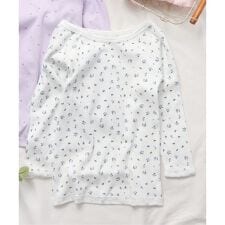 アプレ レ クール(apres les cours)のGIRLSスムース深あき長袖肌着