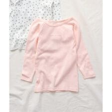 アプレ レ クール(apres les cours)のGIRLSスムース深あき長袖肌着