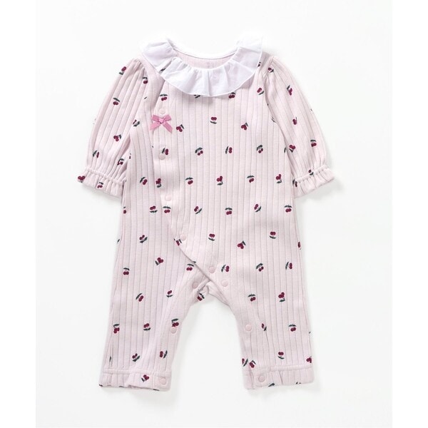 新品未使用タグ付き◆ミキハウスホットビスケッツ カラフルビーンズ総柄カバーオール カラフルビーンズ 総柄カバーオール | ミキハウス