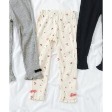 裾フリルレギンス/7days Style pants  10分丈