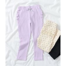 バックフリルレギンス/7days Style pants  10分丈