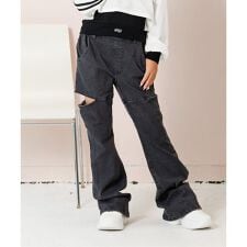 サイドカットフレアパンツ