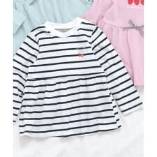 ペプラムフレアTシャツ/7days Style