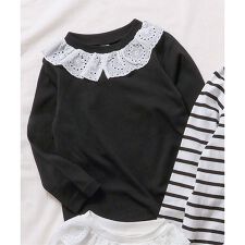 WEB限定 襟レースTシャツ/7days Style | アプレ レ クール(apres les cours)