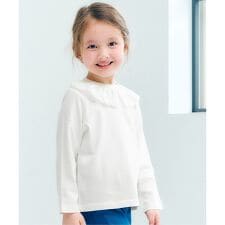 WEB限定 襟レースTシャツ/7days Style | アプレ レ クール(apres les cours)