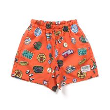 ブリーズ(BREEZE)の水陸両用総柄アクティブパンツ  4分丈