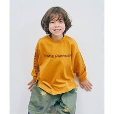 ピードットプルミエ(p.premier)のイロチ買いしたいナンバリングとロゴの長袖Tシャツ