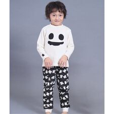 【リンク】ほね・おばけ蓄光プリントワッフルパジャマ