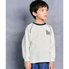 アプレ レ クール(apres les cours)のワンポイントロゴワッフルTシャツ