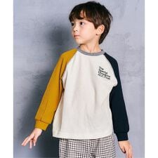 アプレ レ クール(apres les cours)のワンポイントロゴワッフルTシャツ