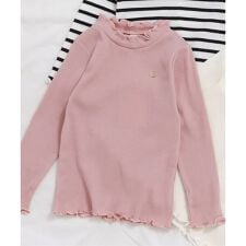 アプレ レ クール(apres les cours)のメロウリブTシャツ