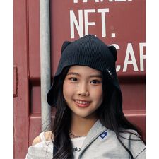 アルジー(ALGY)のねこみみニット帽