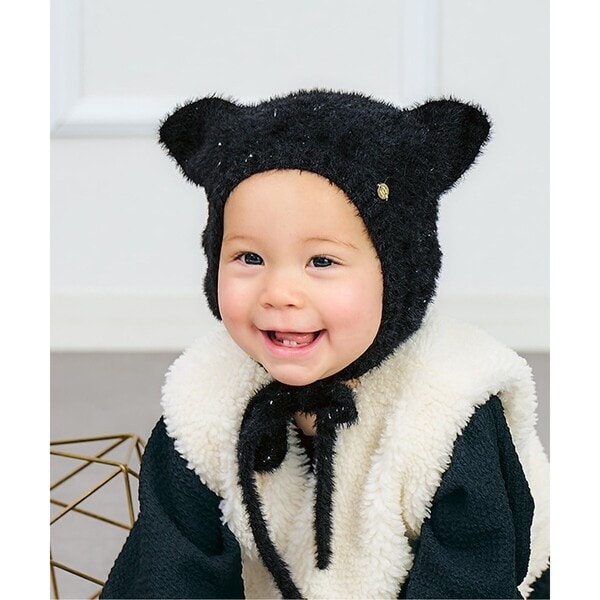 ねこ耳ニットボンネット | アプレ レ クール(apres les cours