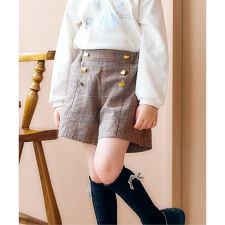 アプレ レ クール(apres les cours)のハートポケットショートパンツ  ショート丈