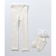 アプレ レ クール(apres les cours)のレギンス・フリルソックスセット