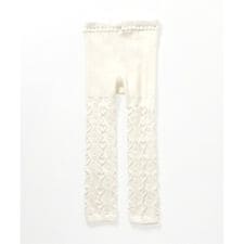 アプレ レ クール(apres les cours)のハートケーブル柄レギンス