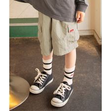 ブリーズ(BREEZE)のルーズカーゴハーフパンツ(セットアップ可)  6分丈