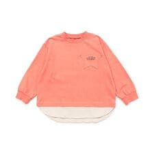 ブリーズ(BREEZE)のWEB限定 スターポケットレイヤード風Tシャツ