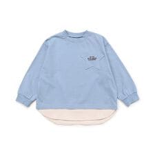 ブリーズ(BREEZE)のWEB限定 スターポケットレイヤード風Tシャツ
