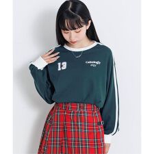 アルジー(ALGY)のラインスリーブトレーナー