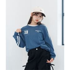 アルジー(ALGY)のラインスリーブトレーナー