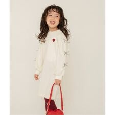 WEB限定 袖リボンワンピース