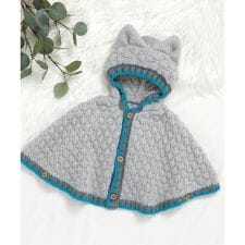 ブリーズ(BREEZE)のFUN!FAN!ANIMAL ぽこぽこニットケープ