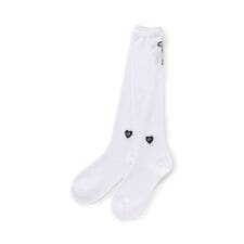 りぼん柄ハイソックス