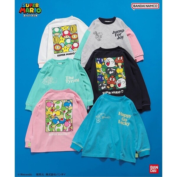 スーパーマリオ ボックスTシャツ | ブリーズ(BREEZE) | マルイウェブ