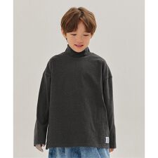 【WEB限定】 やわらか起毛ハイネックロンT