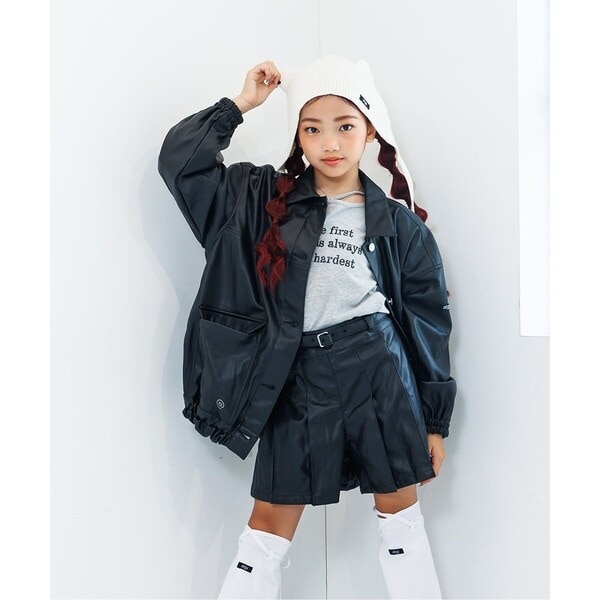 卒服】エンブレムつきジャケットショートパンツセットアップ