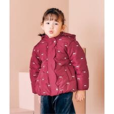 スカラップ刺繍アウター