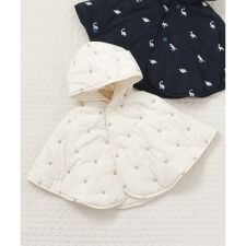 アプレ レ クール(apres les cours)の中綿刺繍マント