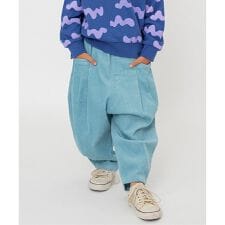 バルーンタックコーデュロイパンツ  10分丈