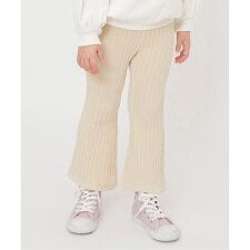 ベロアフレアパンツ  10分丈