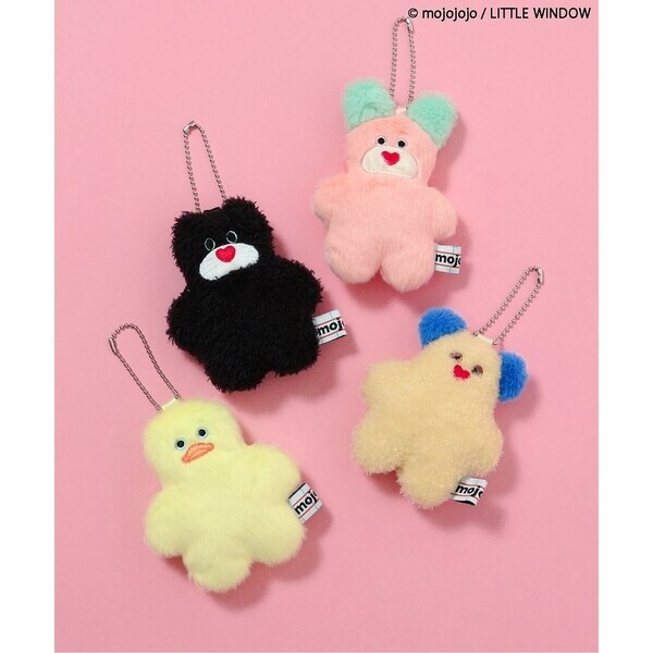 mojojojo BREEZE コラボ ぬいぐるみ　チャーム 巾着3点セット mojojojo BREEZE コラボ ぬいぐるみ チャーム 巾着3点セット mojojojo