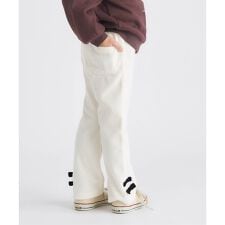 アプレ レ クール(apres les cours)のリボンニットコールきゅんパンツ  10分丈