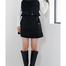 【セットアップ対応】スエードスカパン