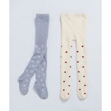 アプレ レ クール(apres les cours)のハート・雪柄タイツ