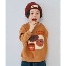 ピードットプルミエ(p.premier)のイロチ買いしたいバリエーショングラフィック裏起毛トレーナー