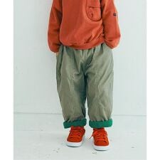 ピードットプルミエ(p.premier)のぬくぬくなのにかっこいい裏フリースのワイドパンツ