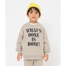 ブリーズ(BREEZE)のWEB限定  あったか裏起毛ロゴトレーナー(セットアップ可)